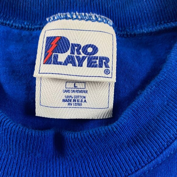 Vintage Roger Clemens Toronto Blue Jays T Shirt Men's XL Pro Player Blue Cotton - Picture 5 of 9